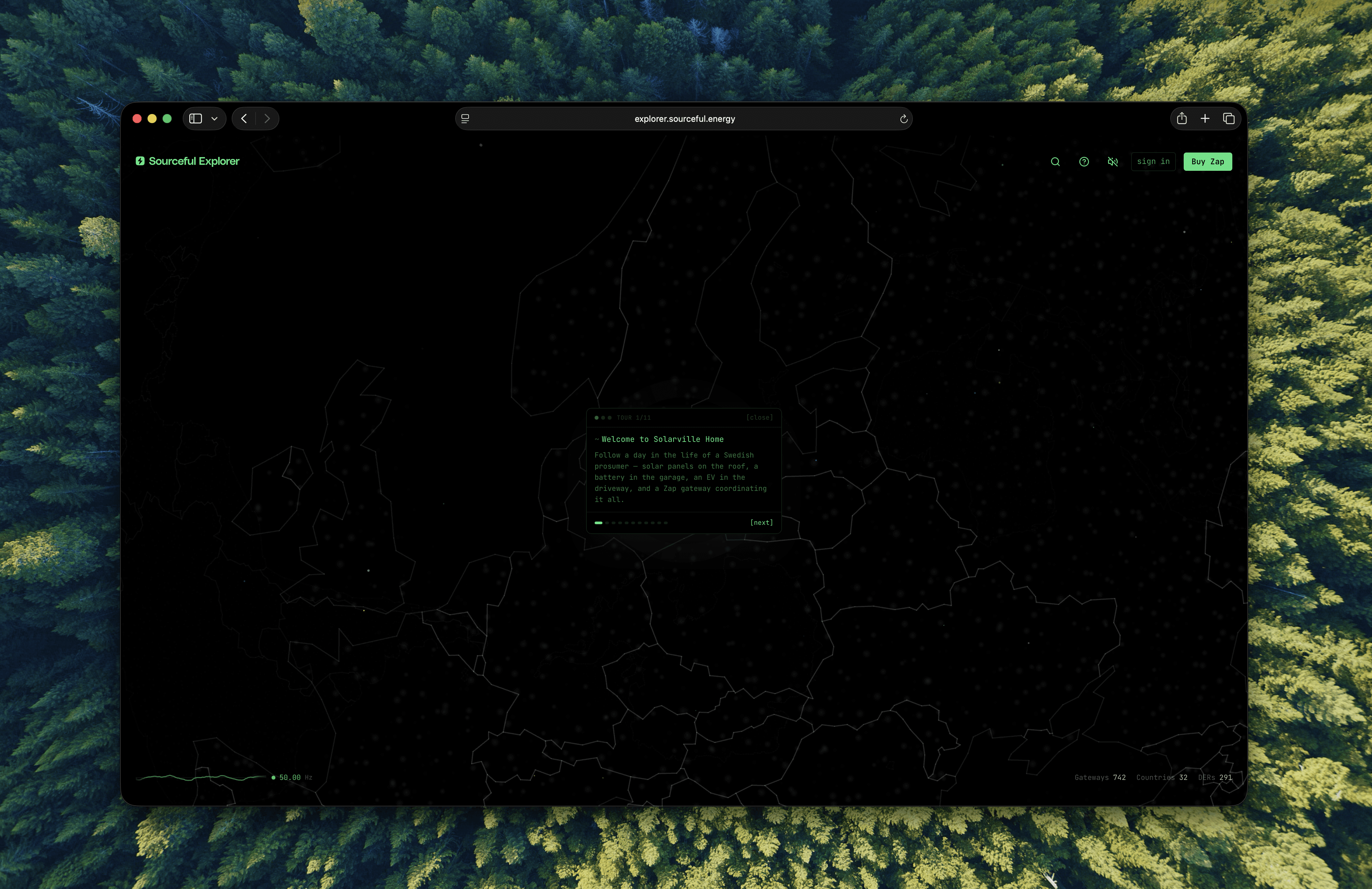 Explorer detail view